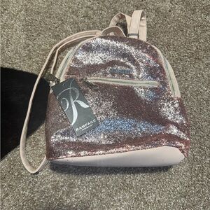 Rampage Rose Glitter Backpack